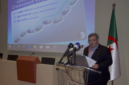 L’industrie Pharmaceutique est la seule à avoir résisté à la crise (UNOP)