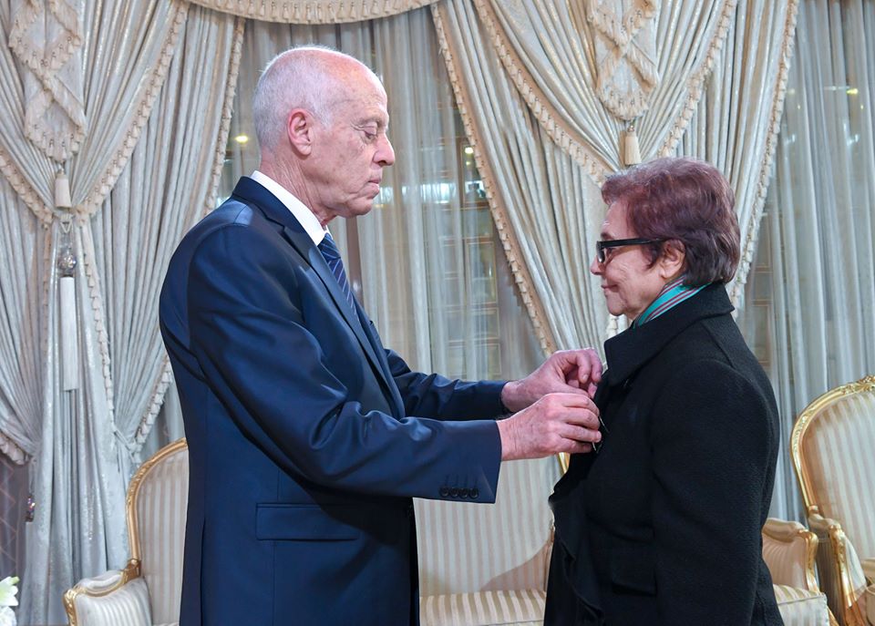 L’hommage du président Kais Saied à Djamila Bouhired: “Toutes les médailles du monde ne suffiront pas …”