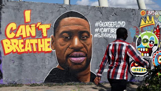 “Tu as changé le monde”: poignante cérémonie d’hommage à George Floyd