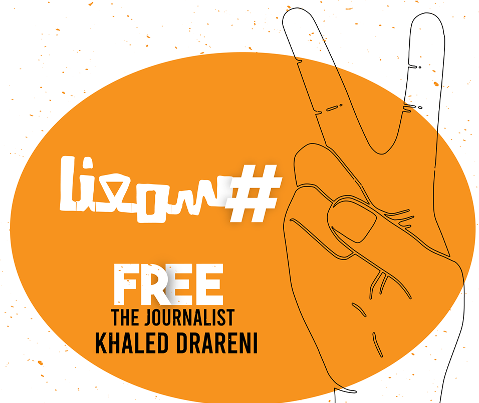 Large campagne de soutien à Khaled Drareni sur les réseaux sociaux