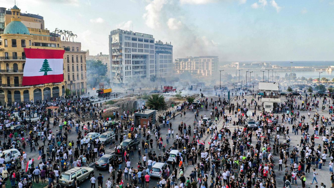 Beyrouth: 110 blessés dans des manifestations anti-gouvernementales.