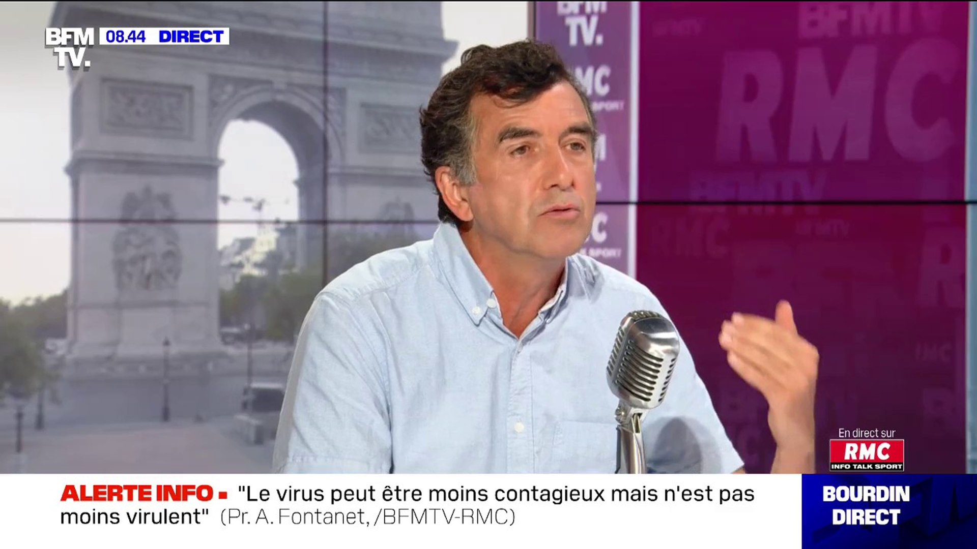 « Nous sommes en train de gagner la guerre contre le Covid-19 » (Professeur Fontanet)