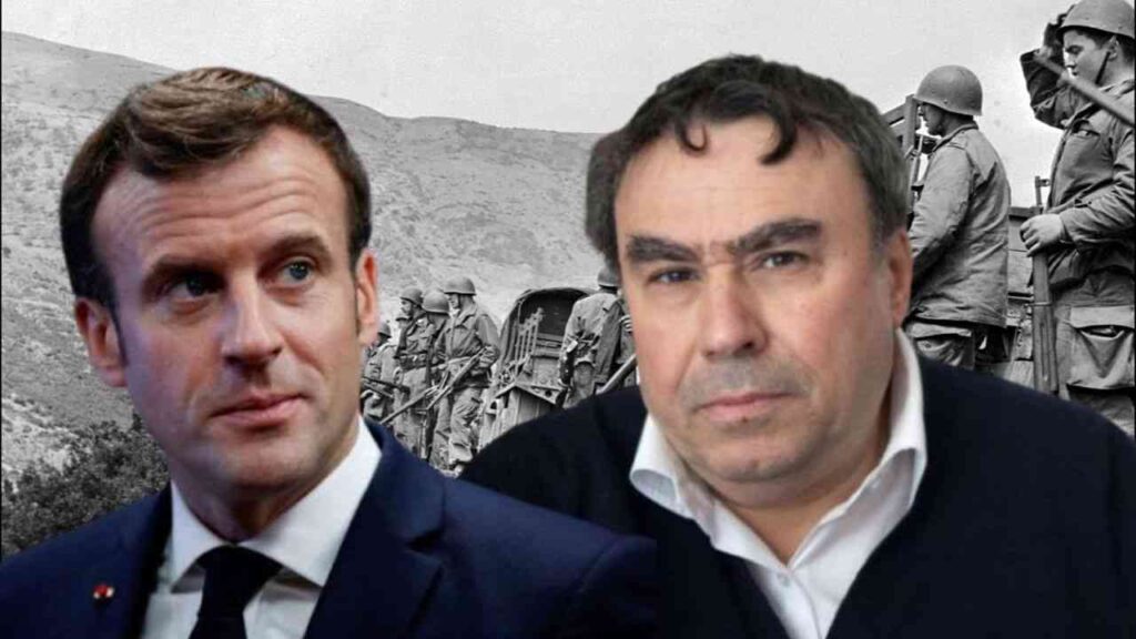 المؤرخ بنجامين ستورا يقدم تقريره لماكرون