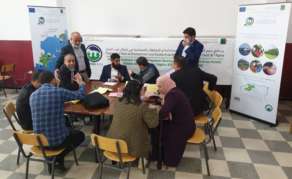 Le Programme PADSEL-NOA accompagne les jeunes porteurs de projets en Entrepreneuriat Social et Rural à Médéa et à Tiaret