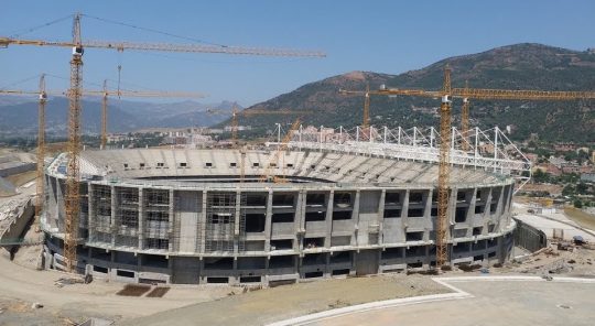 Après 10 années d’interminables travaux, l’ETRHB perd la main sur le nouveau stade de Tizi-Ouzou