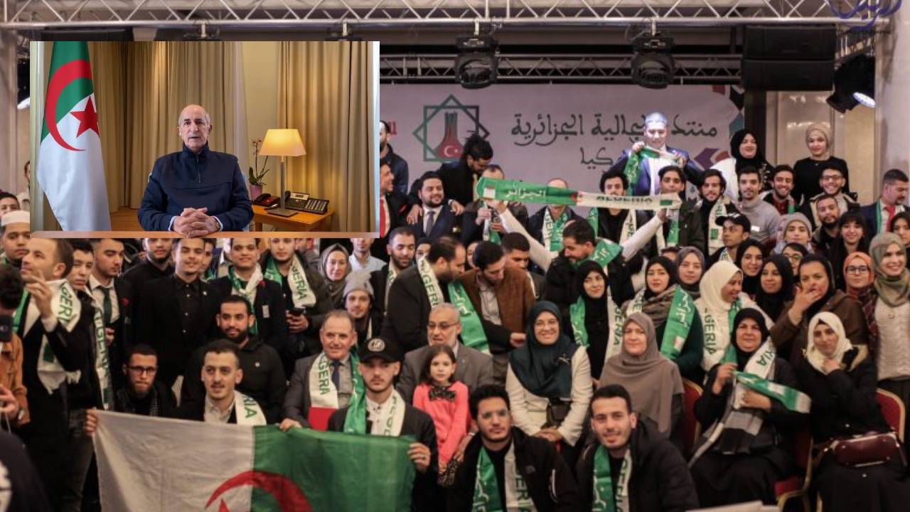 منتدى الجالية الجزائرية بتركيا يطالب تبون بفتح الحدود