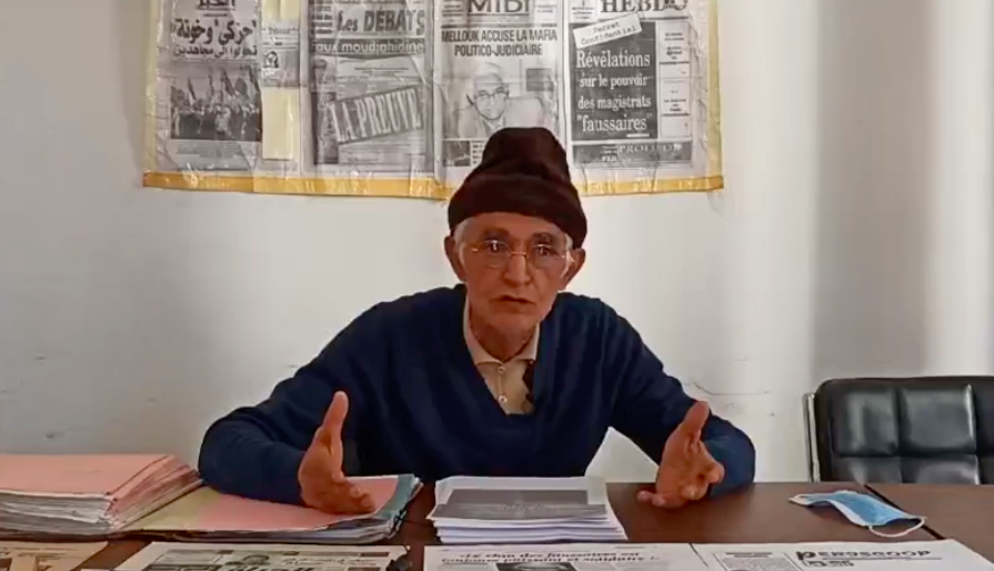 [Vidéo] Magistrats faussaires et faux moudjahidines : Benyoucef Melouk revient à la charge (conférence de presse)