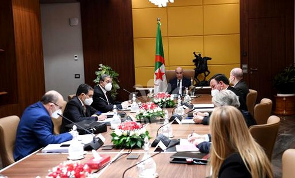 Tebboune reçoit des représentants de Confédérations du patronat