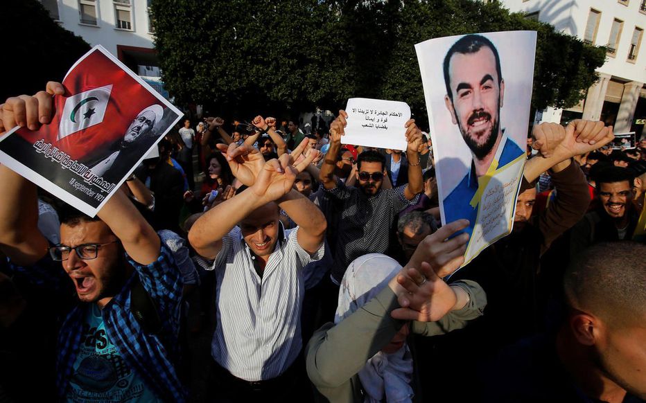 المغرب : معتقلو حراك الريف وصحفيون معتقلون يدخلون في إضراب عن الطعام