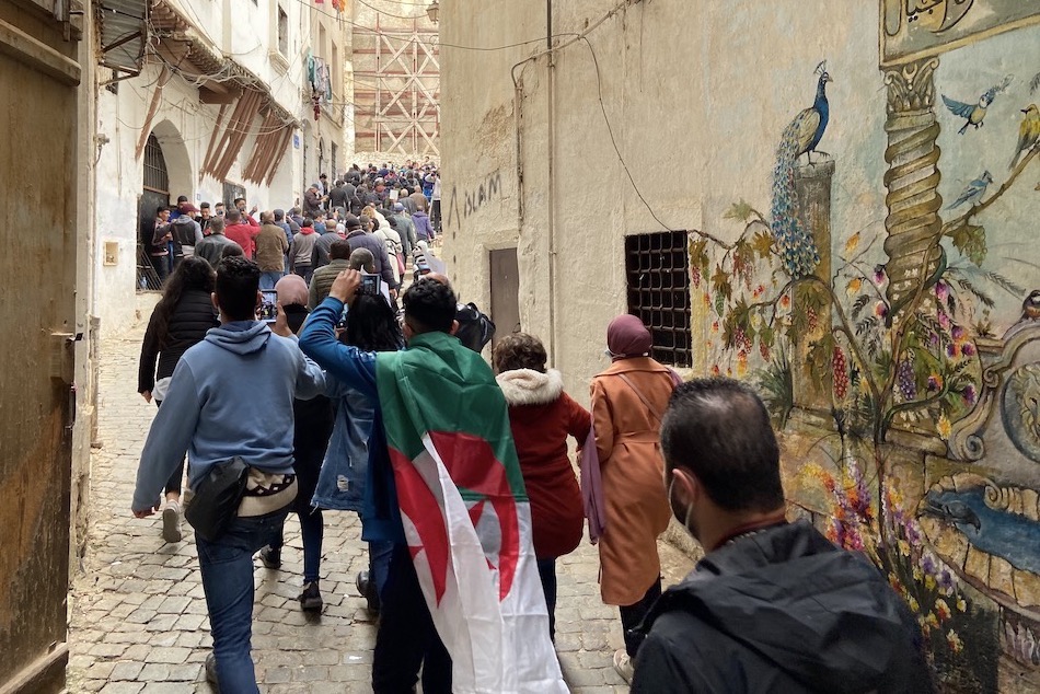Le Hirak des étudiants s’invite à la Casbah d’Alger