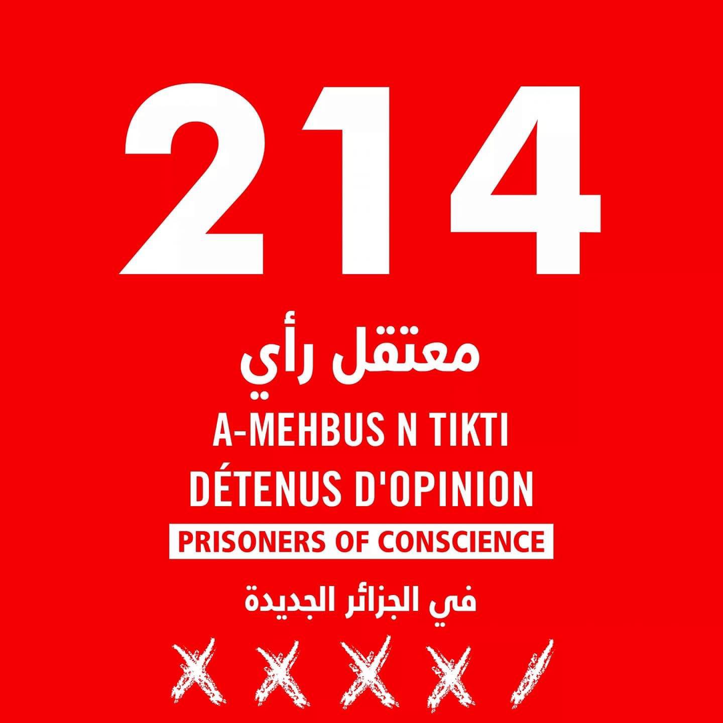 La campagne « journée des détenus d’opinion » en Algérie est “une réussite”