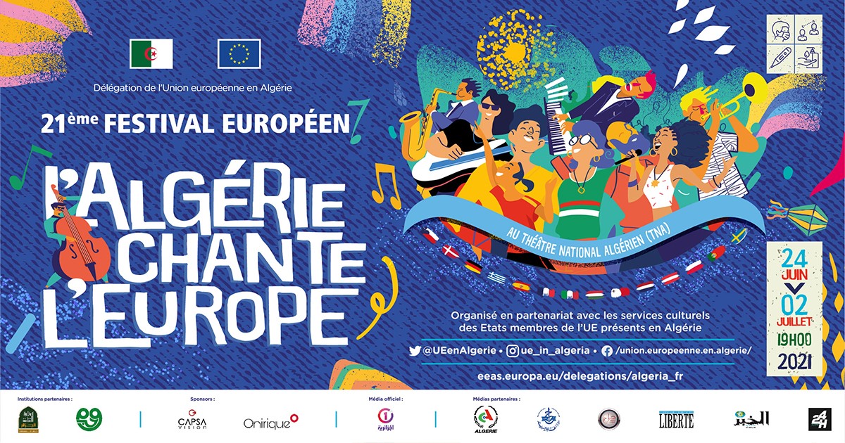 “الجزائر تُغنّي أوروبا” بدايةً من 24 جوان المقبل