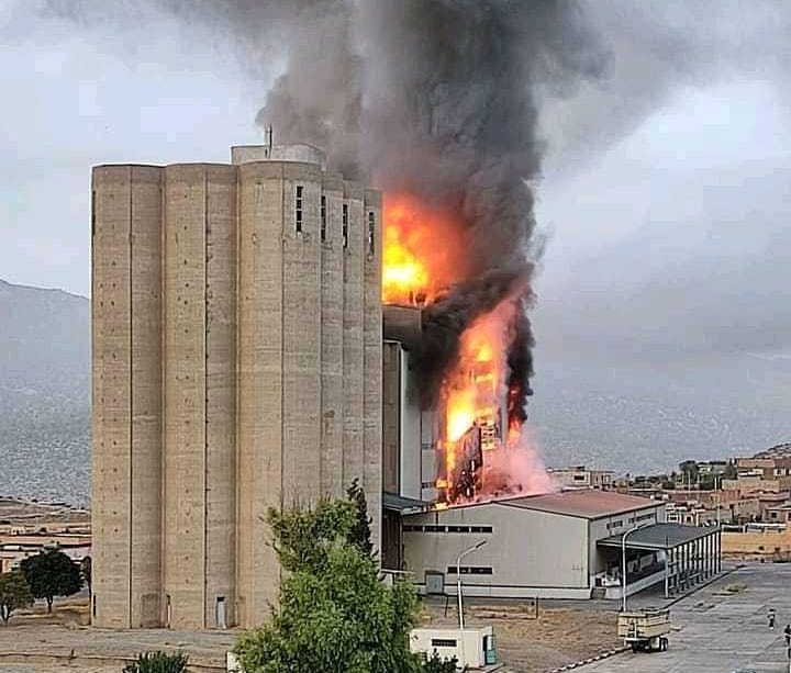 Batna : incendie dans la minoterie des Aures