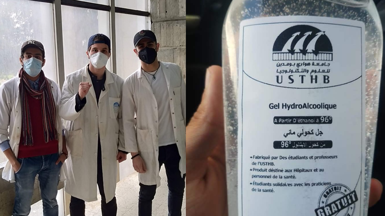 مشروع المعقم الكحولي لطلبة جامعة باب الزوار حبيس “مشكل” واحد !