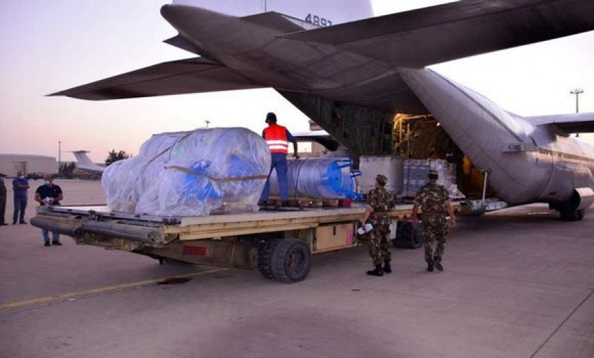 Covid-19 : acheminement de 2 générateurs d’oxygène depuis l’Italie pour la PCH