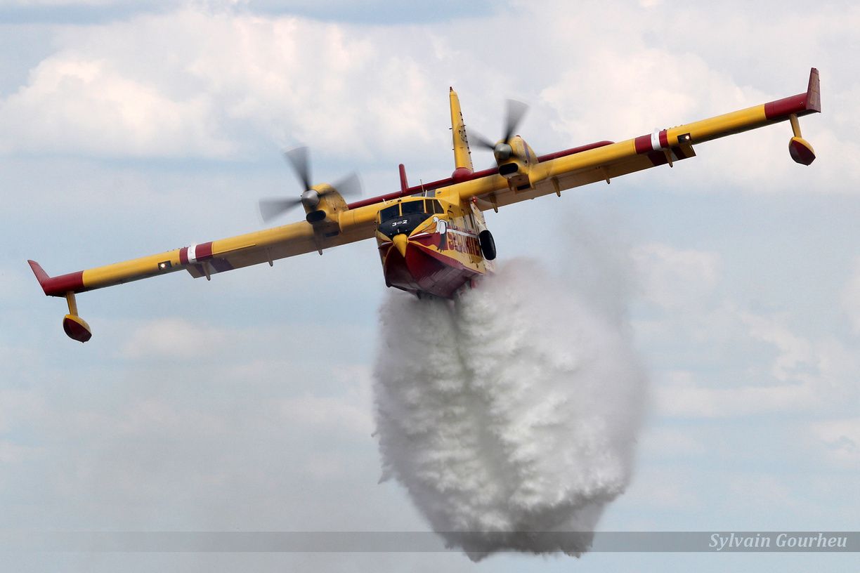 حرائق الغابات: وصول طائرتين “كانادير” إلى مطار هواري بومدين