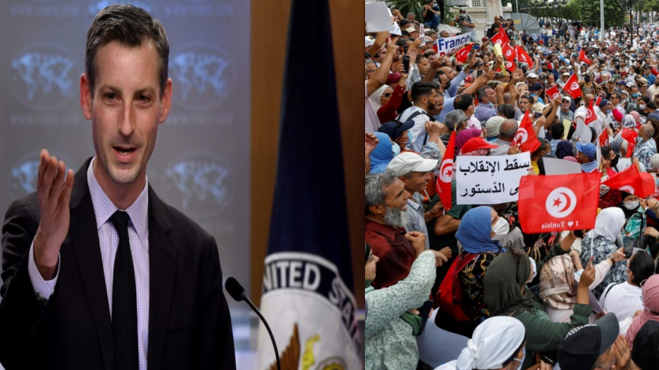 الخارجية الأمريكية تعرب عن “خيبة أملها” حول “تجاوزات” تحدثُ في تونس