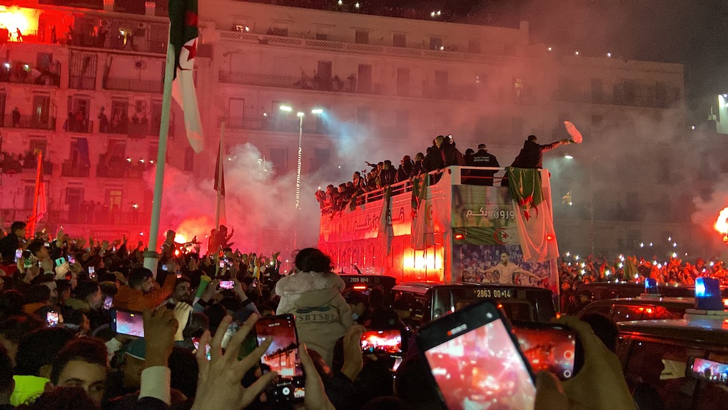 Retour en Algérie des champions de la Coupe Arabe : grandiose accueil