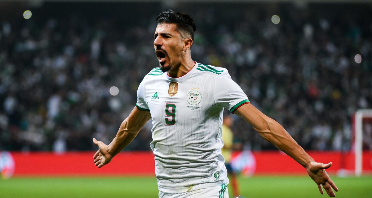 Algérie-Maroc : Bounedjah absent de la composition du coach Bougherra
