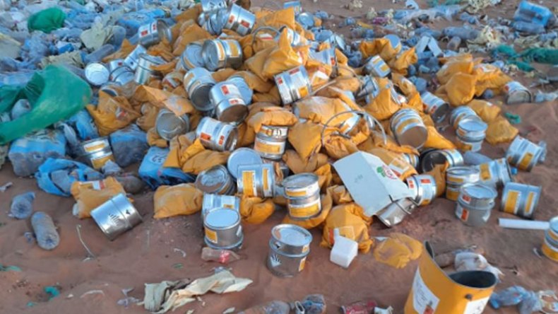 Environnement : de dangereux produits chimiques jetés en pleine nature à In Amenas