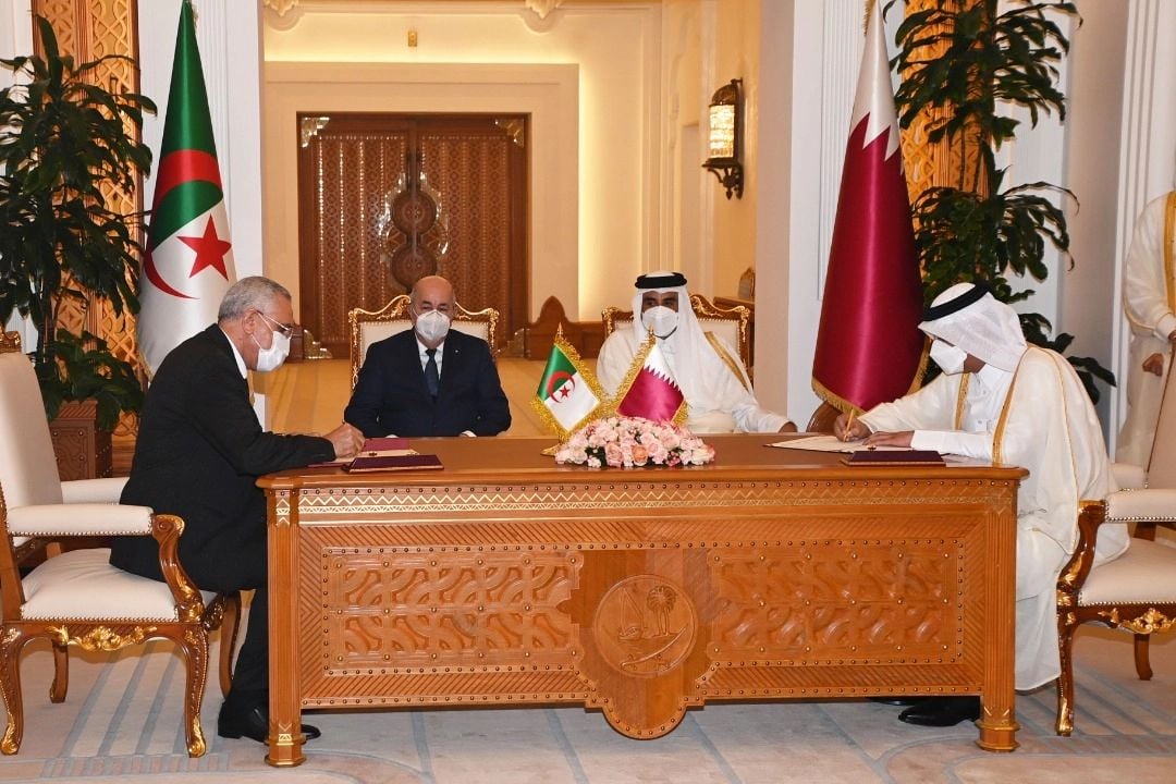 Algérie-Qatar : signature de plusieurs accords de coopération