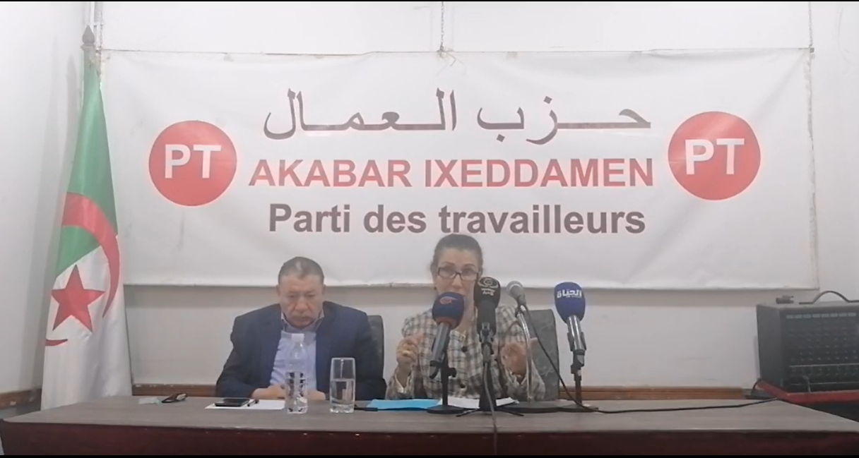 لويزة حنون: قمع الحريات الحاصل يفتح الباب للتدخّل الخارجي وعلى الدّولة حماية نفسها