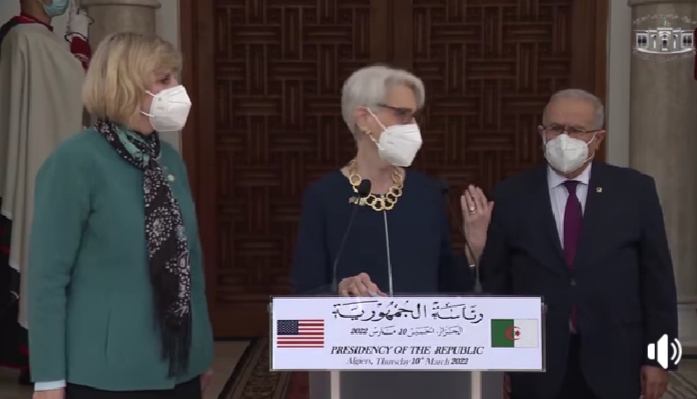 نائبة وزير الخارجية الأمريكية تتطرق مع تبون لحرب بوتن ضد أوكرانيا