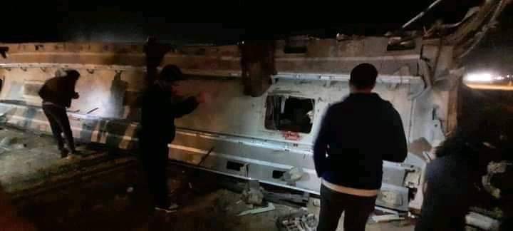 تبسة: ستة قتلى وإصابة 22 آخرين إثر انحراف حافلة لنقل المسافرين