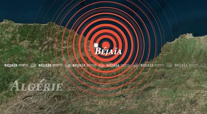Forte secousse tellurique enregistrée  sur la cote de Bejaia