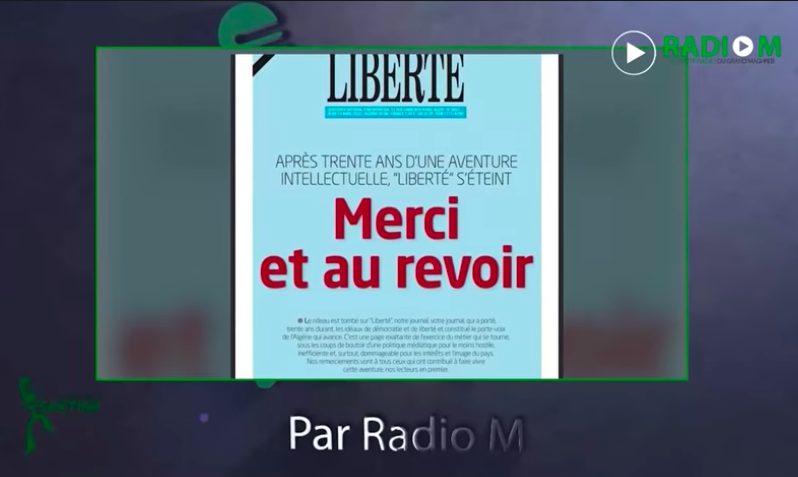 Les auditeurs de “Maranach Saktine” font l’adieu au journal Liberté