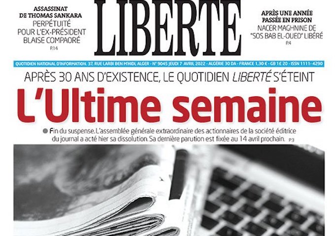 De quoi le sabordage de Liberté par Issad Rebrab est il le nom ? (CPP)