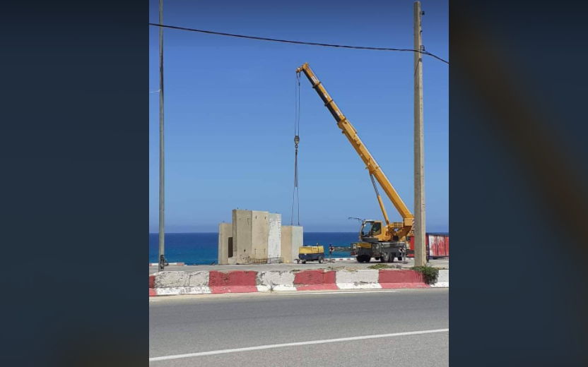 وسط تداول لفيديوهات إطلاق النار على قوارب الحراقة…تواصل بناء جدار العزل بسواحل وهران