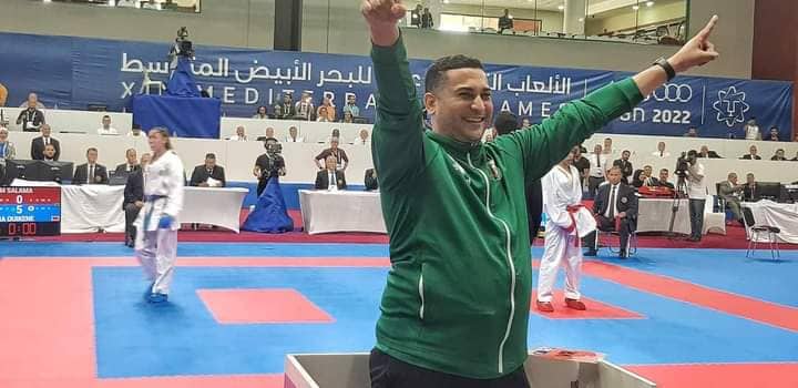 منح الجزائر رقم قياسي جديد بستة نهائيات متوسطية..تعرف على حسن جودة المدرب المصري صانع أفراح منتخب الكاراتي