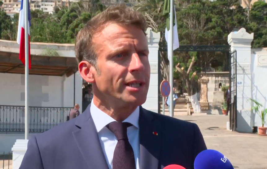 ماكرون:” الغاز الجزائري لا يمثل سوى 09 بالمئة لفرنسا وسعداء لرفعه بنسبة 50 بالمئة لإيطاليا”‎‎