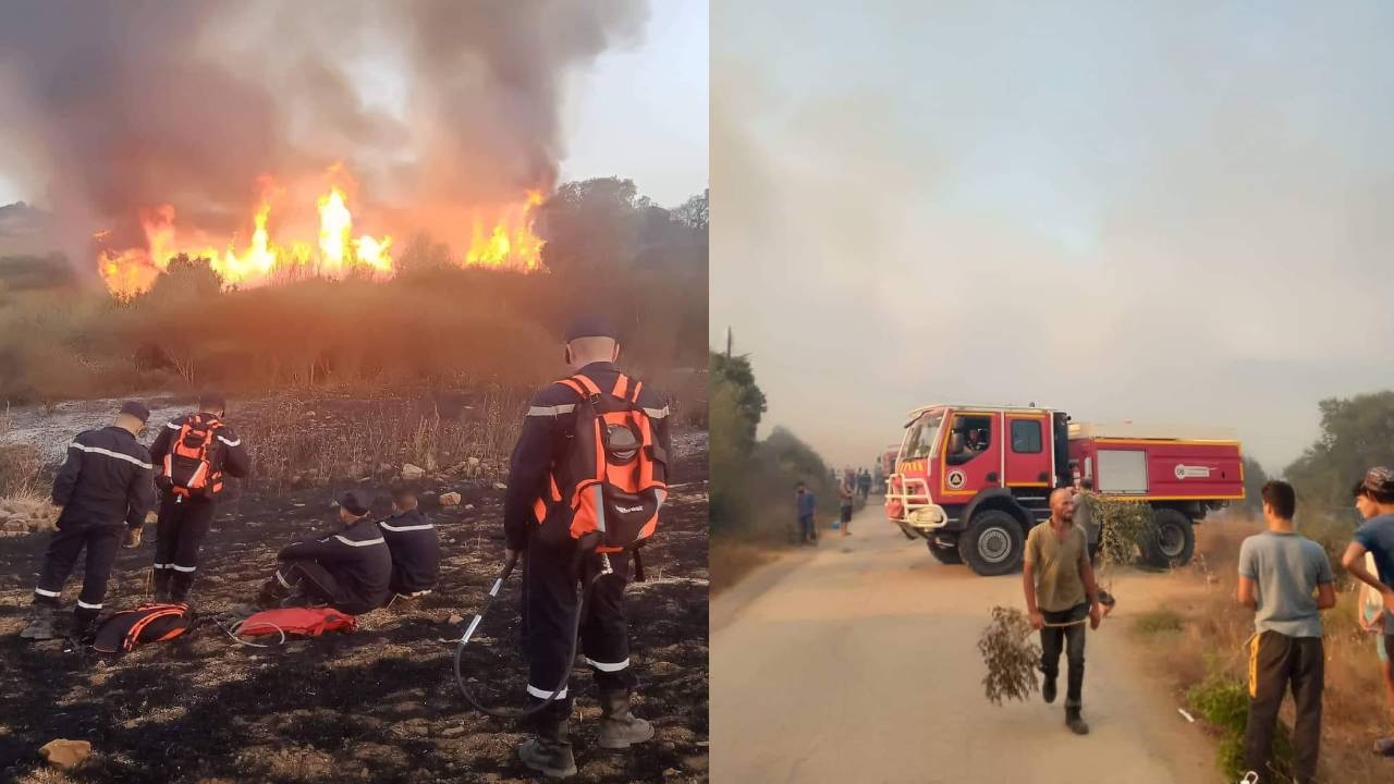 بجاية : إخماد 26 حريق من أصل 29