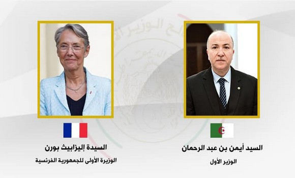 Coopération algéro-française : Benabderrahmane reçoit un appel téléphonique d’Elizabeth Borne