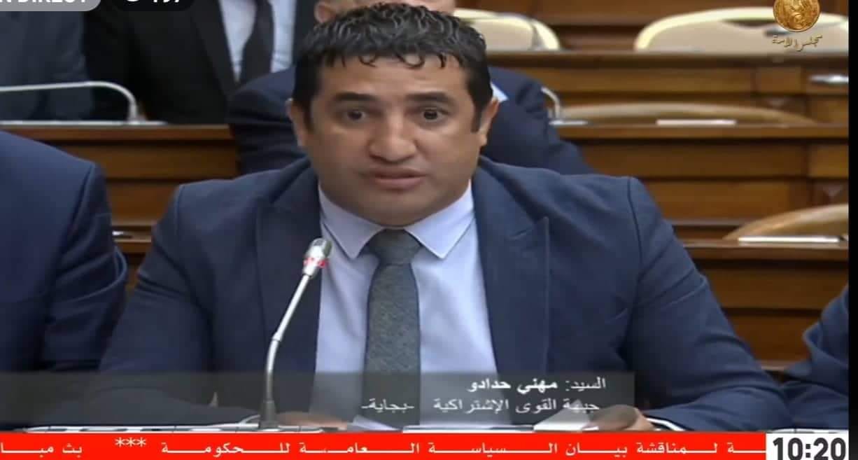 السناتور حدادو للوزير الأوّل: كفى من التحايل على البرلمان وتمرير قوانين سيادية دون إشراك المنتخبين