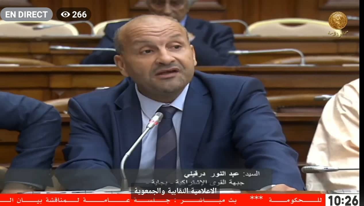 أمام الوزير الأوّل: السيناتور درقيني يُحذّر من استفحال الايديولوجية الأمنية في تسيير الشأن العام