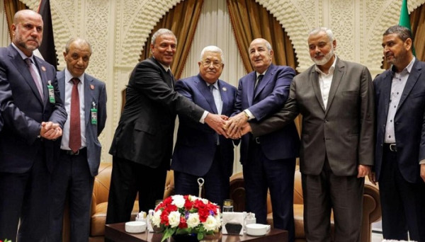 الجزائر تدعو الفصائل الفلسطينية للحوار يومي 11 و 12 أكتوبر الجاري