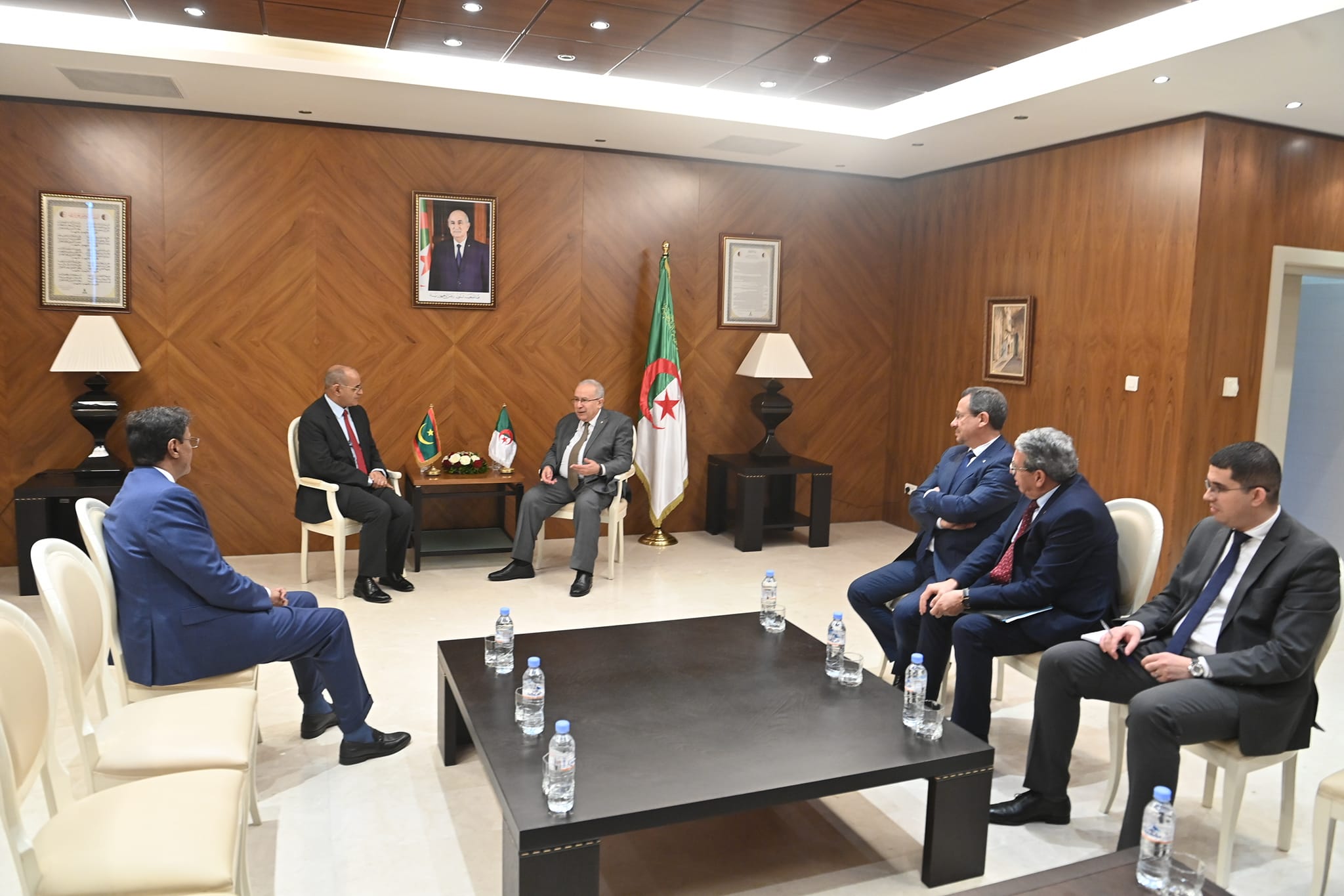 سنة عن توقيع الاتفاقية: مشروع طريق تندوف الزويرات محل زيارة رسمية لوفد موريتاني