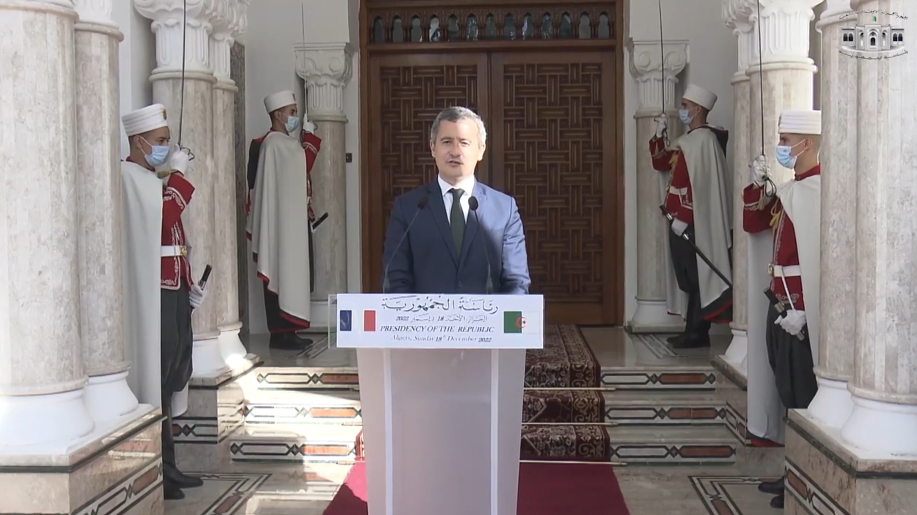 جيرارد دارمان: نهاية أزمة التأشيرات  بين فرنسا والجزائر  منذ يوم الاثنين