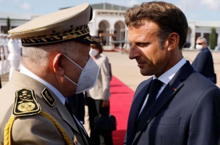 سعيد شنقريحة يُسلم ماكرون رسالة خطية من نظيره تبون