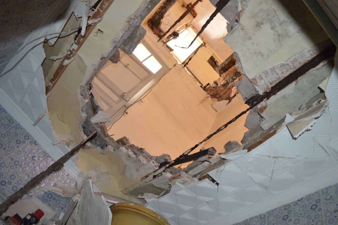 وهران: انهيار جزئي لعمارة يُخلّف وفاة وثلاث جرحى