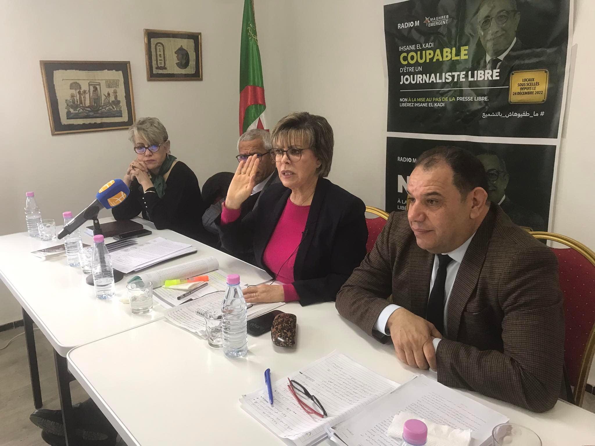 هيئة دفاع الصحفي إحسان القاضي تكشف للرأي العام “حقيقة” تهمة التمويل الأجنبي !