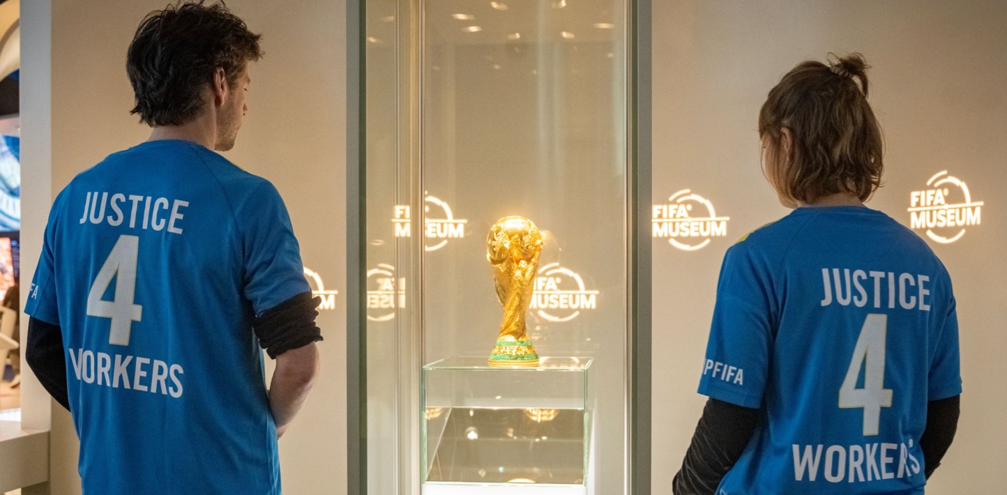 مليون شخص يطالب الفيفا بتحقيق العدالة لعمال كأس العالم المنتهكة حقوقهم