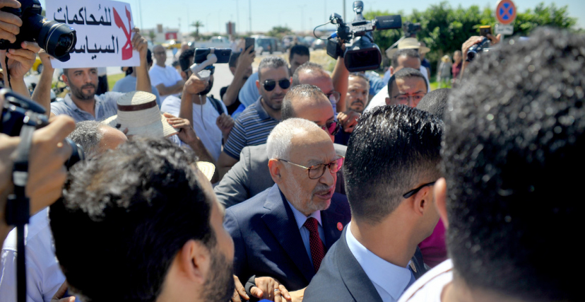 تونس : إيداع راشد الغنوشي السجن والنهضة تُندّد