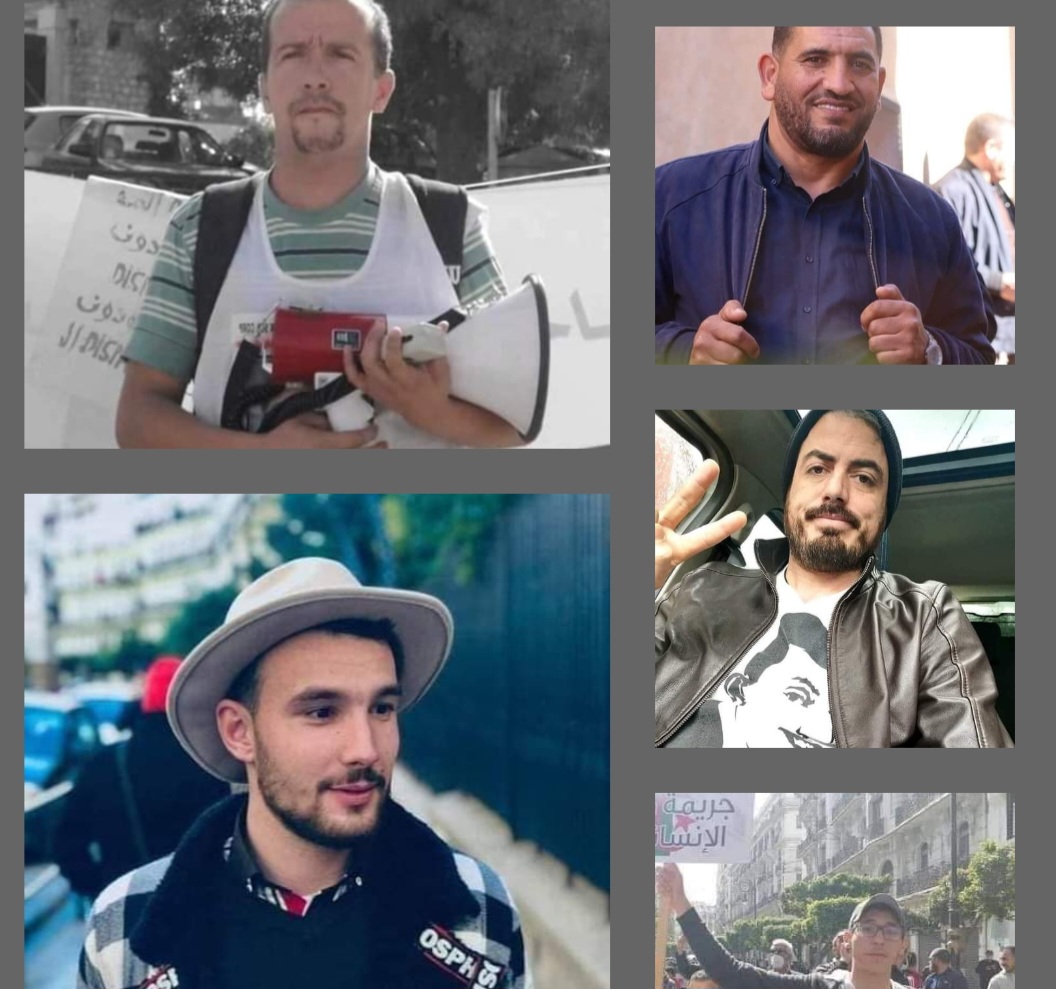 محكمةبئر مراد رايس: إدانة كريم طابو وسليمان حميطوش ومحي الدين معصوم وحسان مبتوش غيابيا