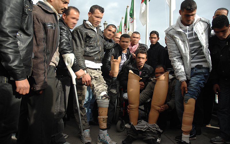 معطوبي الجيش: عام حبسا نافذاً مع الإيداع لسبعة نشطاء