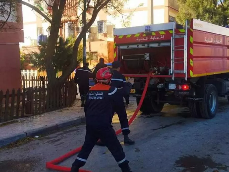 إصابة 14 شخصا باختناق على إثر انفجار لغاز المدينة داخل شقة بالمدية