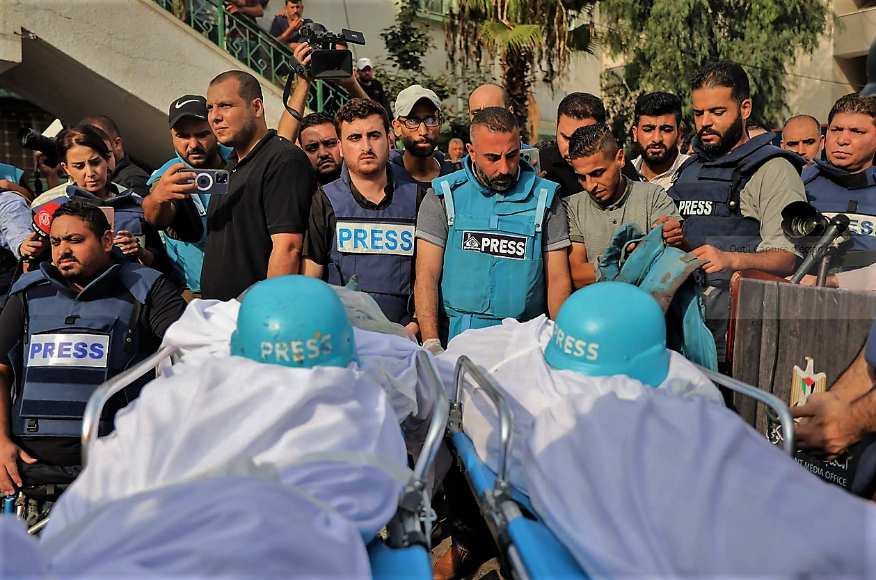 Crimes de guerre contre les journalistes, RSF dépose plainte